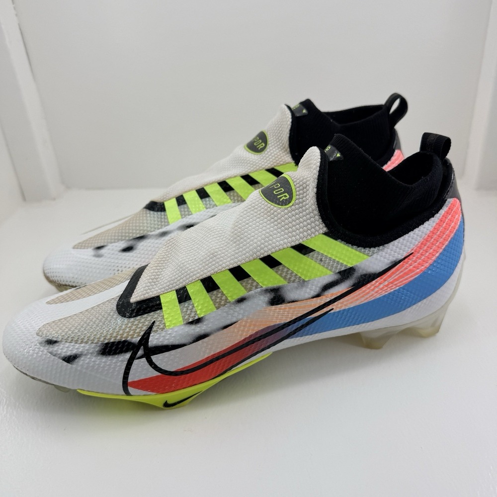 Nike Vapor Edge Pro 360 OBJ White Volt Football Cleats DR5398-100 Mens Size 13